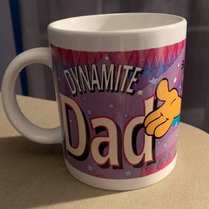 Vintage Garfield 1997 Dynamite Dad Father's Day Coffee Cup Mug - Giftco
